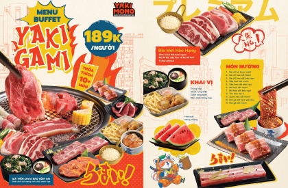 MENU BUFFET YAKIGAMI 189K